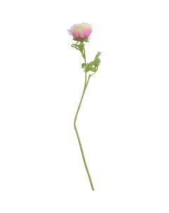 Искусственный цветок Ветреница розовый 58 см Dpi