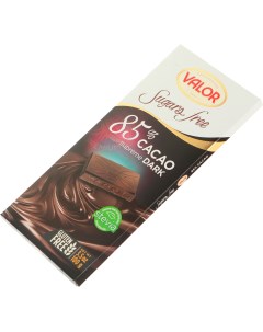 Шоколад темный 85 100 г Valor