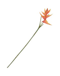 Искусственный цветок стрелиция 82 см оранжево желтая Dpi