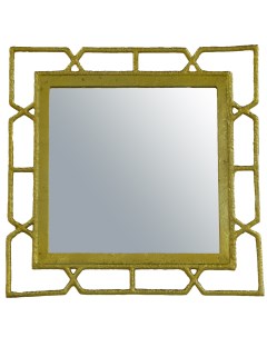 Зеркало настенное в раме 50x50см gold T.l.i.