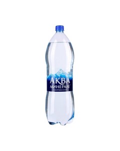 Вода питьевая газированная 2 л Aqua minerale