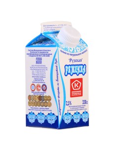 Ряженка Рузская 2 5 330 г Рузское молоко