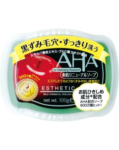 Мыло для лица Esthetic Soap Очищающее с АНА кислотами для нормальной и комбинированной кожи 100 г Bcl