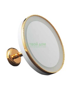 Зеркало Perle Зеркало с подсветкой настенное бронза 41003G Cristal et bronze