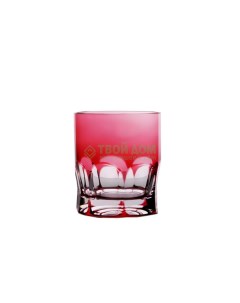 Набор стаканов для виски Арнштадт 6шт рубин 3263 9 Arnstadt kristall