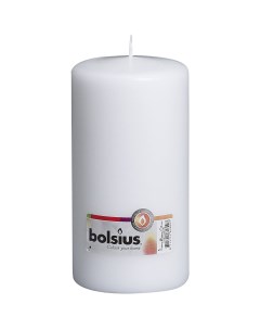 Свеча 20х10 см White Bolsius