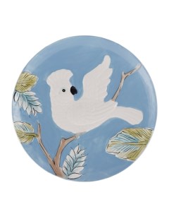 Тарелка Попугай 23 см Royal ceramic studio