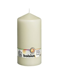 Свеча 20х10 см Ivory Bolsius