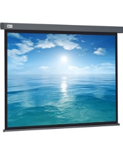 Экран для проектора 104 6x186 см Wallscreen CS PSW 104X186 SG 16 9 настенно потолочный рулонный серы Cactus