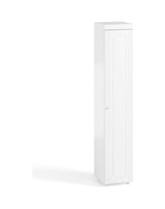 Шкаф для белья Афина АФ 28 белое дерево Олмеко
