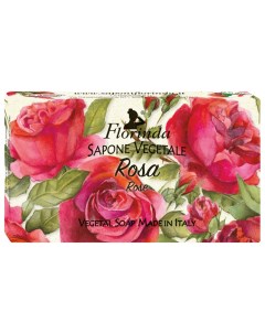 Мыло туалетное Магия Цветов Роза Florinda