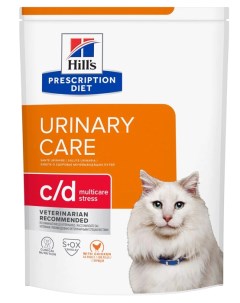 Сухой корм Prescription Diet c d Urinary Stress Feline диета для кошек 1 5 кг Hill`s