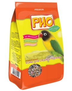 Сухой корм для птиц Основной для средних попугаев 0 5 кг Rio