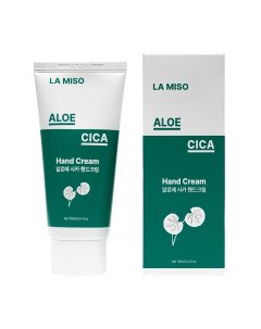 Крем для рук с алоэ и центеллой азиатской Aloe Cica Hand Cream 100 мл Уход La miso