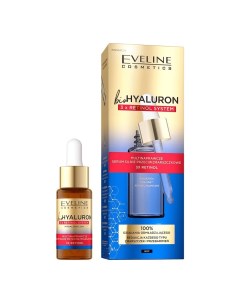Мультирегенерирующая сыворотка против морщин день ночь 18 мл BioHyaluron 3x Retinol System Eveline cosmetics