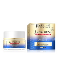 Интенсивно регенерирующий крем филлер день ночь 60 50 мл BioHyaluron 3x Retinol System Eveline cosmetics