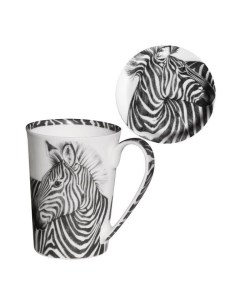 Кружка с крышкой 450 мл Wild Spirit Zebra Taitu