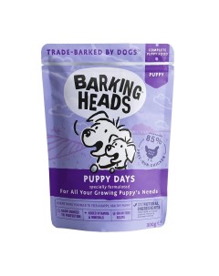 Влажный корм Puppy Days для щенков с курицей 0 300 кг Barking heads