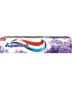 Паста зубная Активное отбеливание 100мл Aquafresh