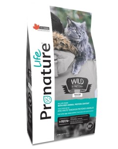 ProNature LIFE WILD GF Сухой корм для кошек индейка 1 8 кг Pronature holistic