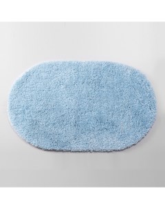Коврик для ванны Dill Crystal Blue 60х100 микрофибра термопластичная резина Wasserkraft