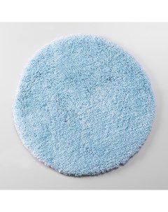 Коврик для ванны Dill Crystal Blue 60х60 микрофибра термопластичная резина Wasserkraft