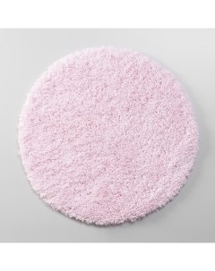 Коврик для ванны Dill Barely Pink 60х60 микрофибра термопластичная резина Wasserkraft