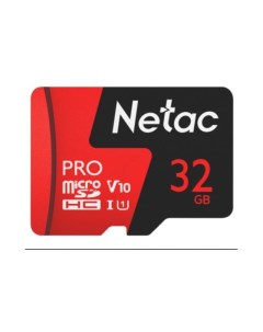 Карта памяти 32Gb P500 Extreme Pro MicroSDHC Class 10 A1 V10 NT02P500PRO 032G S Netac
