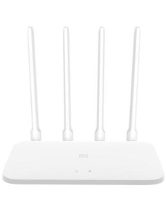 Wi Fi роутер Mi Wi Fi Router 4A 4AC 802 11abgnac 1167Mbps 2 4 ГГц 5 ГГц 2xLAN белый DVB4230GL Xiaomi
