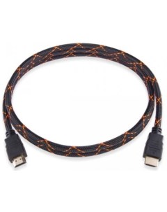 Кабель HDMI 2м CB ZX20B круглый черный Rombica