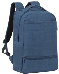 Рюкзак для ноутбука 17 3 8365 полиэстер синий Riva