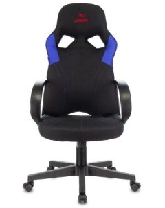 Кресло для геймеров RUNNER чёрный синий Zombie