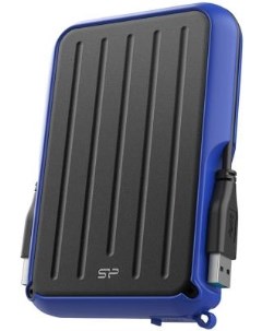 Внешний жесткий диск 2 5 4 Tb USB 3 1 Armor A66 синий Silicon power