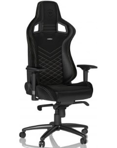 Кресло для геймеров EPIC чёрный золотистый Noblechairs