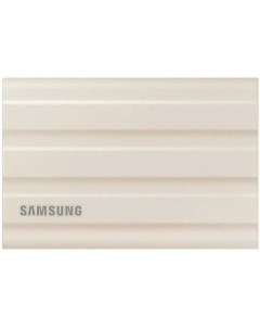 Внешний SSD диск 1 8 2 Tb USB Type C T7 Shield белый Samsung