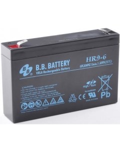 Батарея HR 9 6 8Ач 6B B.b. battery