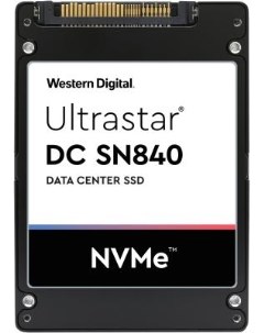 Твердотельный накопитель SSD Ultrastar DC SN840 WUS4BA1A1DSP3X1 0TS1881 SFF 15 TLC BICS4 15360GB PCI Western digital