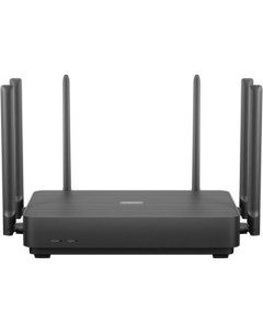 Wi Fi роутер Mi Router AX3200 802 11ax 2400Mbps 2 4 ГГц 5 ГГц 3xLAN черный DVB4314GL Xiaomi