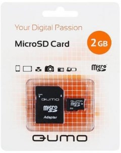 Карта памяти Micro SD 2Gb QM2GMICSD Qumo