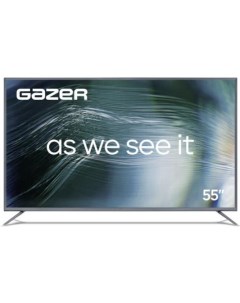 Телевизор TV55 US2G серый Gazer