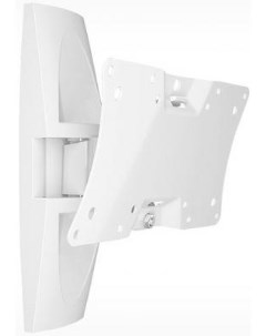 Кронштейн LCDS 5062 белый для ЖК ТВ 19 32 настенный от стены 105мм наклон 15 25 поворот 50 до 30кг Holder