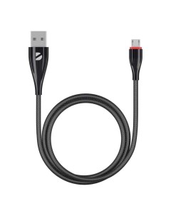 USB кабель Ceramic USB m micro USB m 1 м 72285 чёрный Deppa