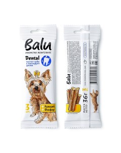 Лакомство для собак жевательное с кальцием фосфором 36г Balù