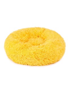 Лежак круглый 50 см желтый Rurri