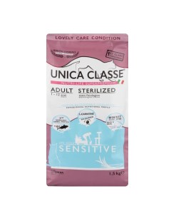 Adult Sterilized Sensitive сухой корм для стерилизованных кошек с тунцом 1 5 кг Unica