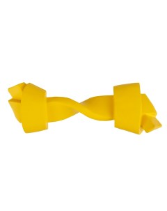 Игрушка для собак Косточка желтая 19х6 см Petmax