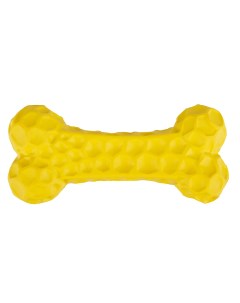 Игрушка для собак Косточка желтая 9 5х4 5 см Petmax