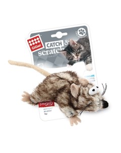 Игрушка для кошек Мышка с кошачьей мятой 8 см Gigwi