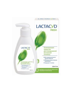 Гель для интимной гигиены Fresh с натуральной молочной кислотой и део активным комплексом 200мл Lactacyd