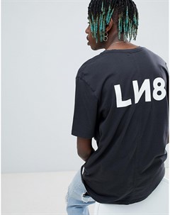 Черная футболка с логотипом Levi's line 8